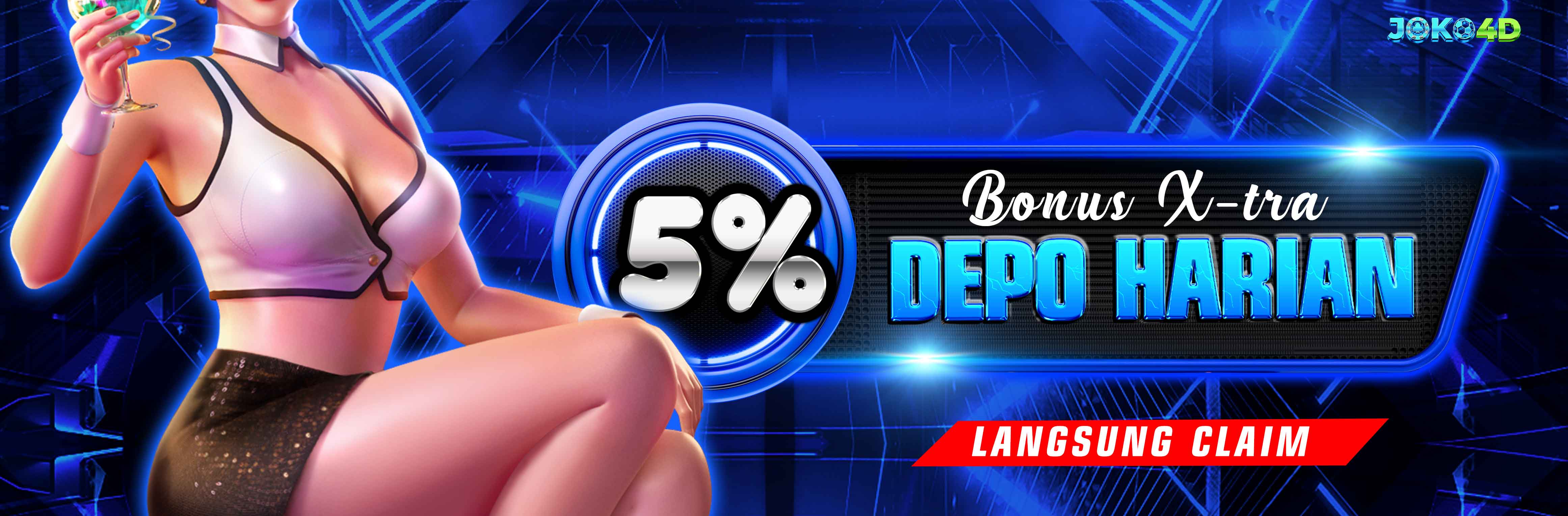 BONUS DEPOSIT HARIAN 5%