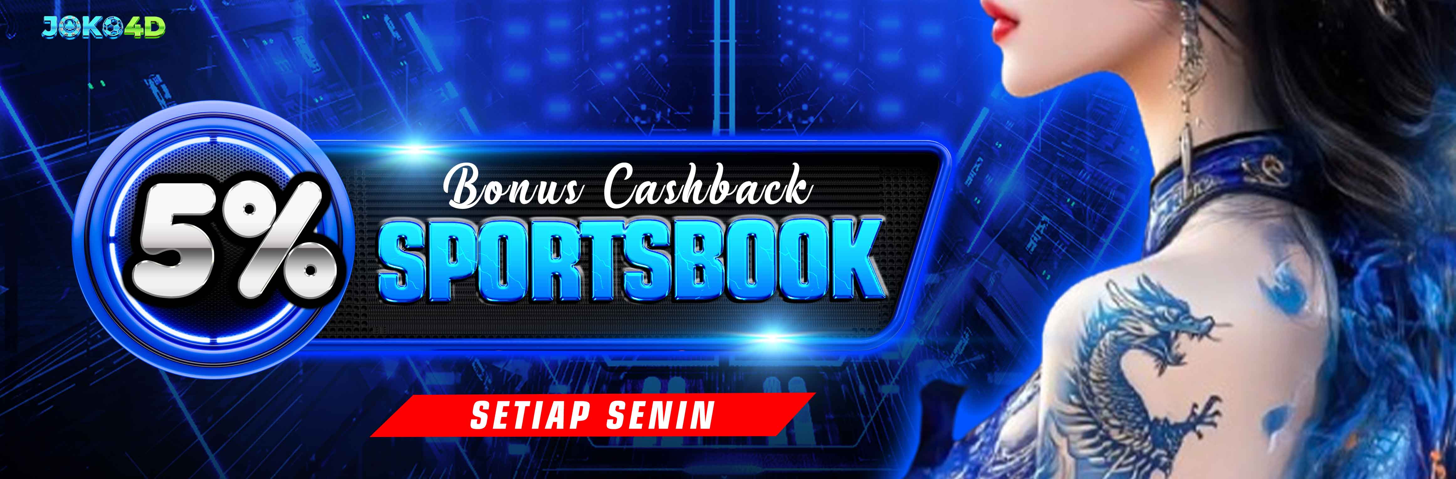 BONUS CASHBACK 5%