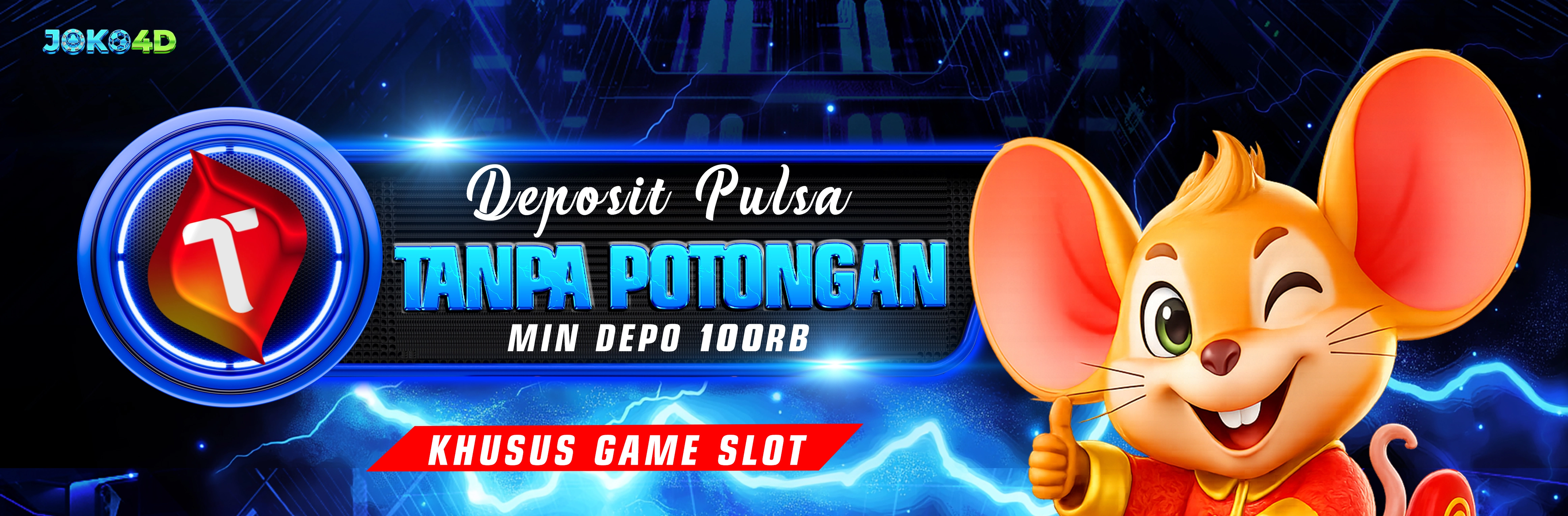 BONUS DEPOSIT PULSA TANPA POTONGAN 