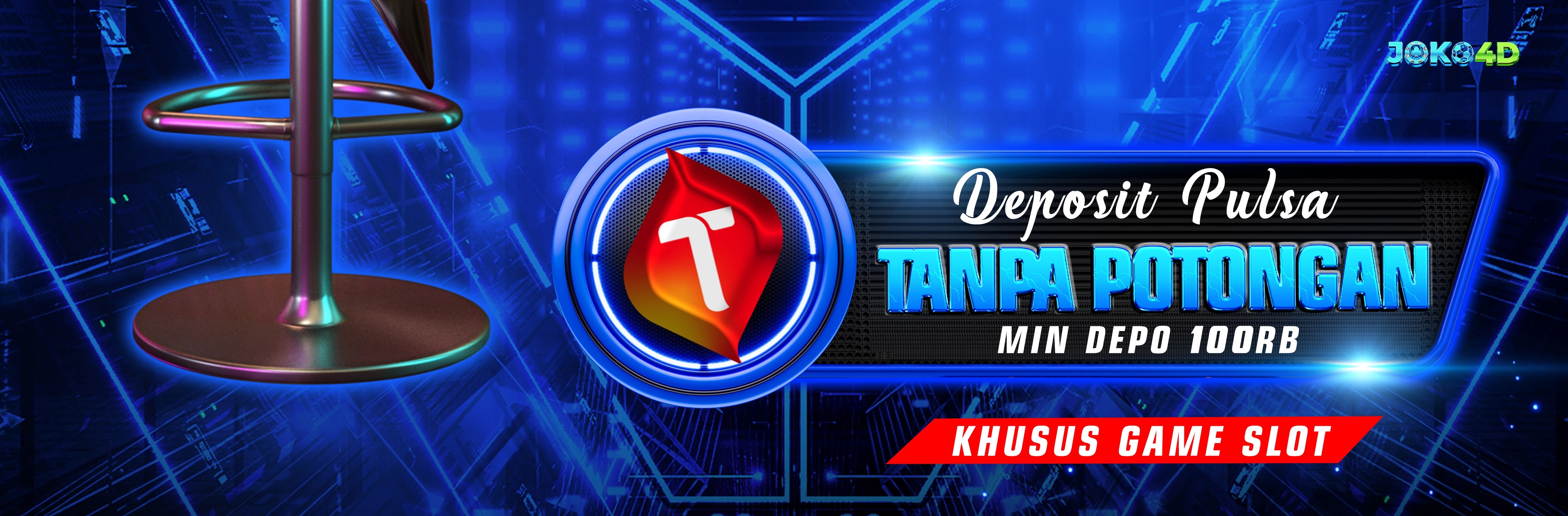 BONUS DEPOSIT PULSA TANPA POTONGAN 